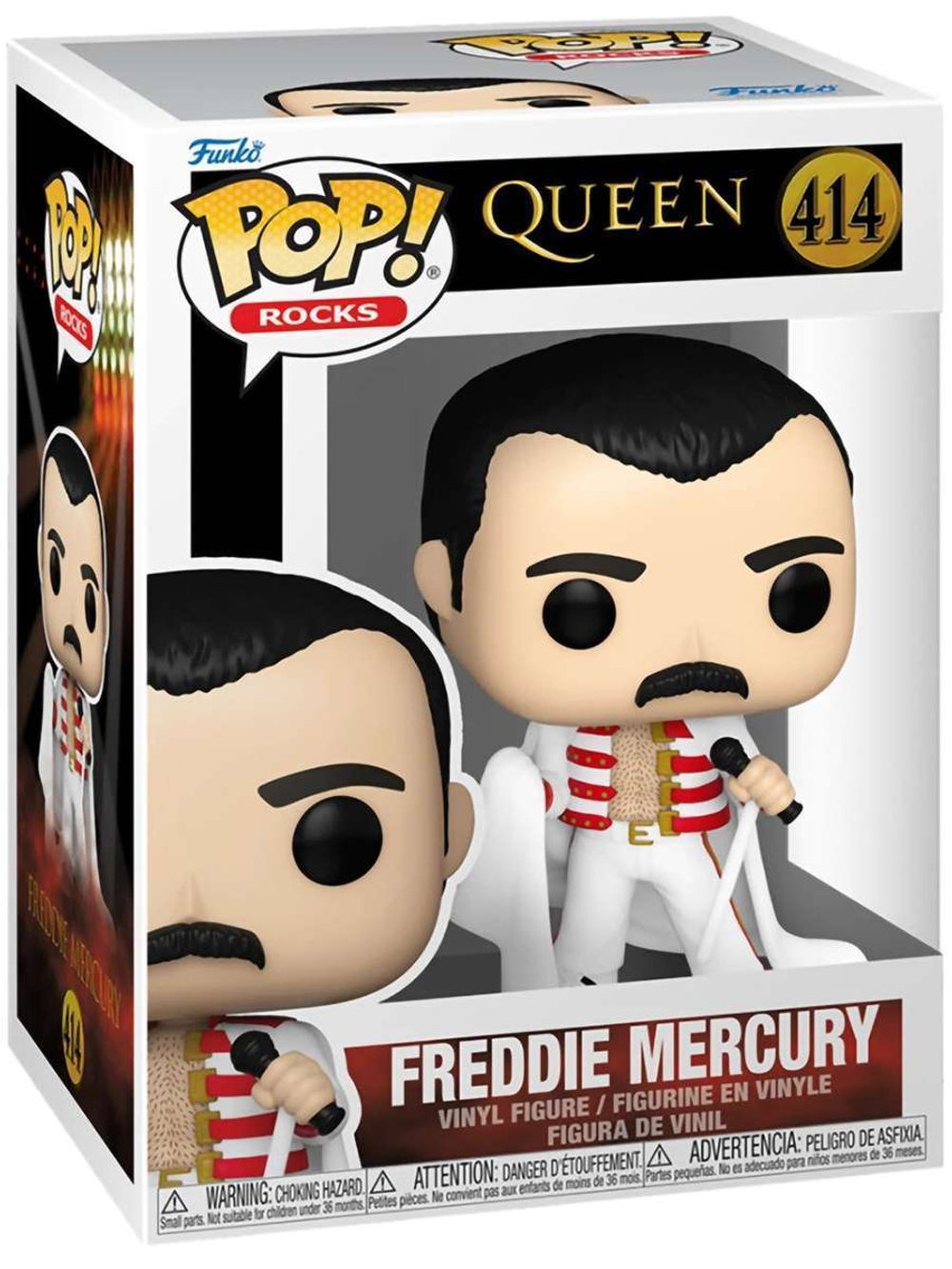 Фигурка Funko POP! Rocks Queen Freddie Mercury w/Cape (414) 75374