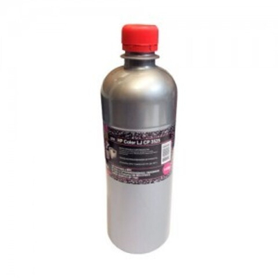 Тонер для HP Color LJ CP 3525/3530/4025/4525/M551 (140гр, пурпурный, Polyester, TMC040, IMEX) Silver ATM