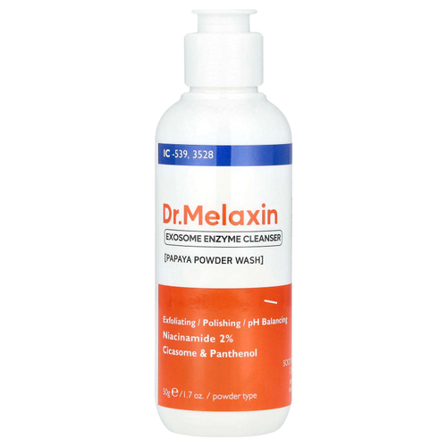 Dr.Melaxin, Exosome Enzyme Cleanser, пудра из папайи, 50 г (1,7 унции)