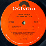 Chick Corea ‎– The Mad Hatter (США 1978г.)