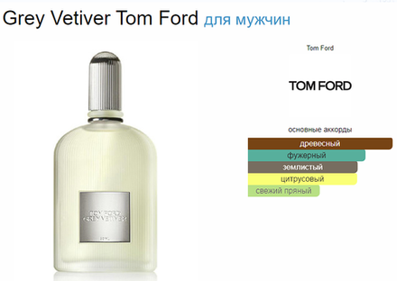 Tom Ford Grey Vetiver 100 ml (duty free парфюмерия)