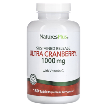 Natures Plus Ultra Cranberry 180 Клюква и Витамин С