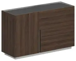Шкаф правый Оливер (Oliver) OL-20-14.R 1600x550x975