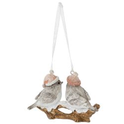 GAEM Изделие декоративное подвесное "Птички", L8 W3 H5,5 см