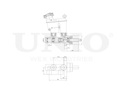Цилиндр тормозной главный UNIO BRC-20002
