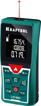 KRAFTOOL LD-150, 5 см - 150 м, лазерный дальномер (34767)