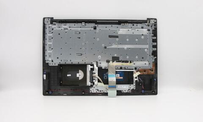 Верхняя панель с клавиатурой (топкейс) для ноутбука Lenovo ideapad L340-17API/L340-17IWL раскладка - русская, без подсветки, черный (5CB0S17147), оригинал