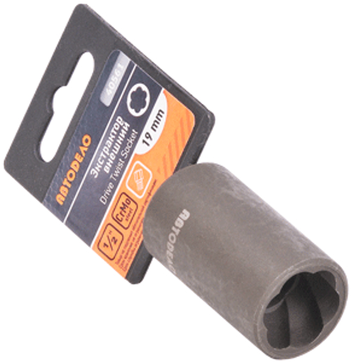 Головка ударная 1/2" 19 мм для поврежденного крепежа
