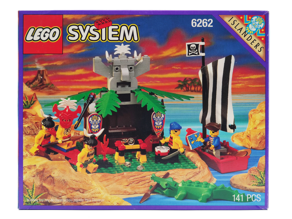 Конструктор Пираты  LEGO 6262 Трон короля Кахуки