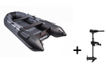 Таймень NX 3200 НДНД графит-черный + BST 40 L (комплект лодка + электромотор)