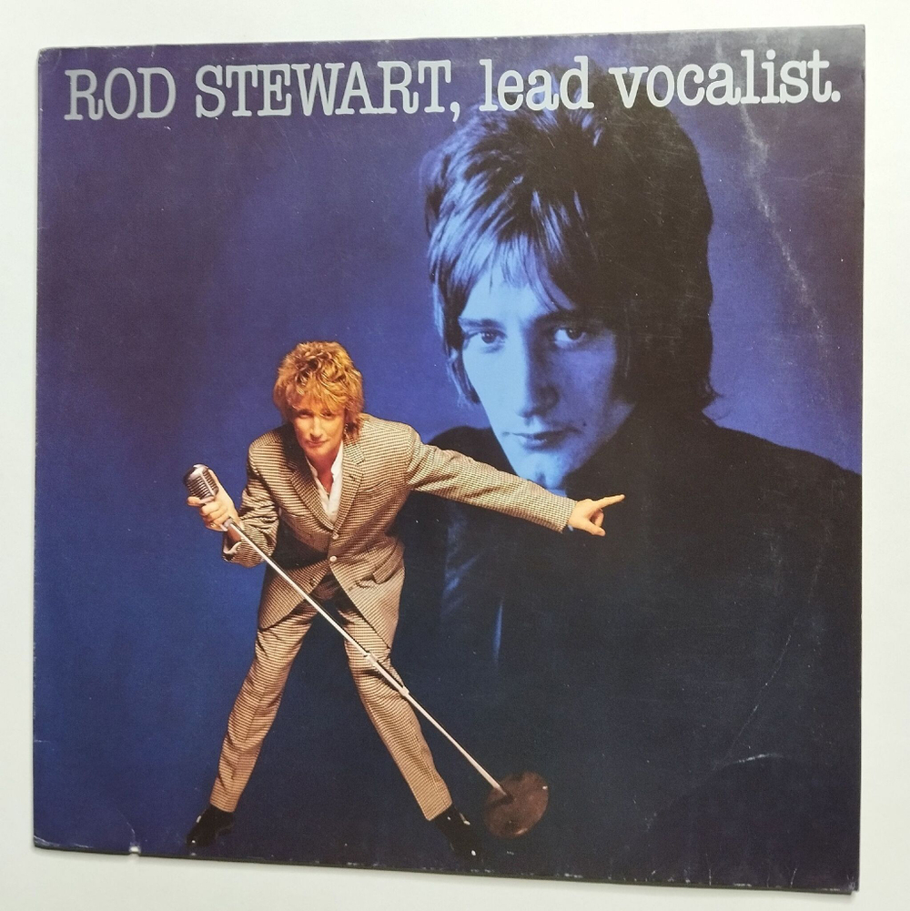Винтажная виниловая пластинка LP Rod Stewart Lead Vocalist (UK 1993)
