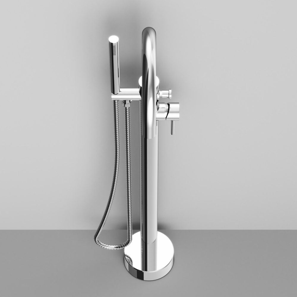 Смеситель для ванны и душа, отдельностоящий AM.PM Sense F7514100