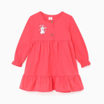 Платье на кулирке Тэмми-3 каралловый, р.110см 9709786 (Ivashka)