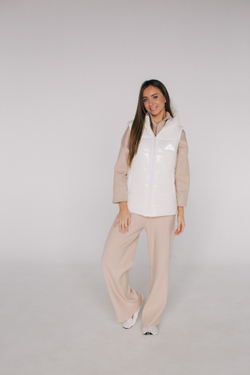 Жилет женский Молочный