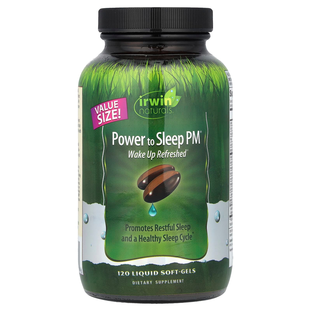 Irwin Naturals, Power to Sleep PM®, 120 желатиновых капсул