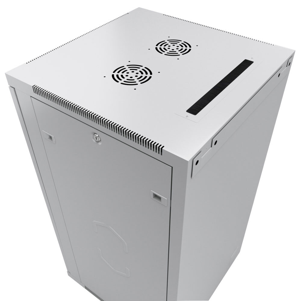 Шкаф настенный 19", 6U Cabeus SH-05F-6U60/35