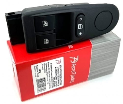 Блок кнопок ВАЗ 1118 Калина 2 кнопки стеклоподъемника, центрального замка старого образца бразца АвтоТрейд