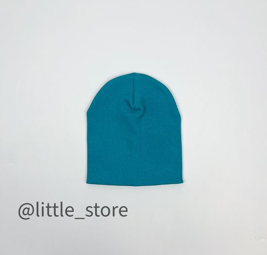 Шапка "Simple" двухслойная, Изумруд