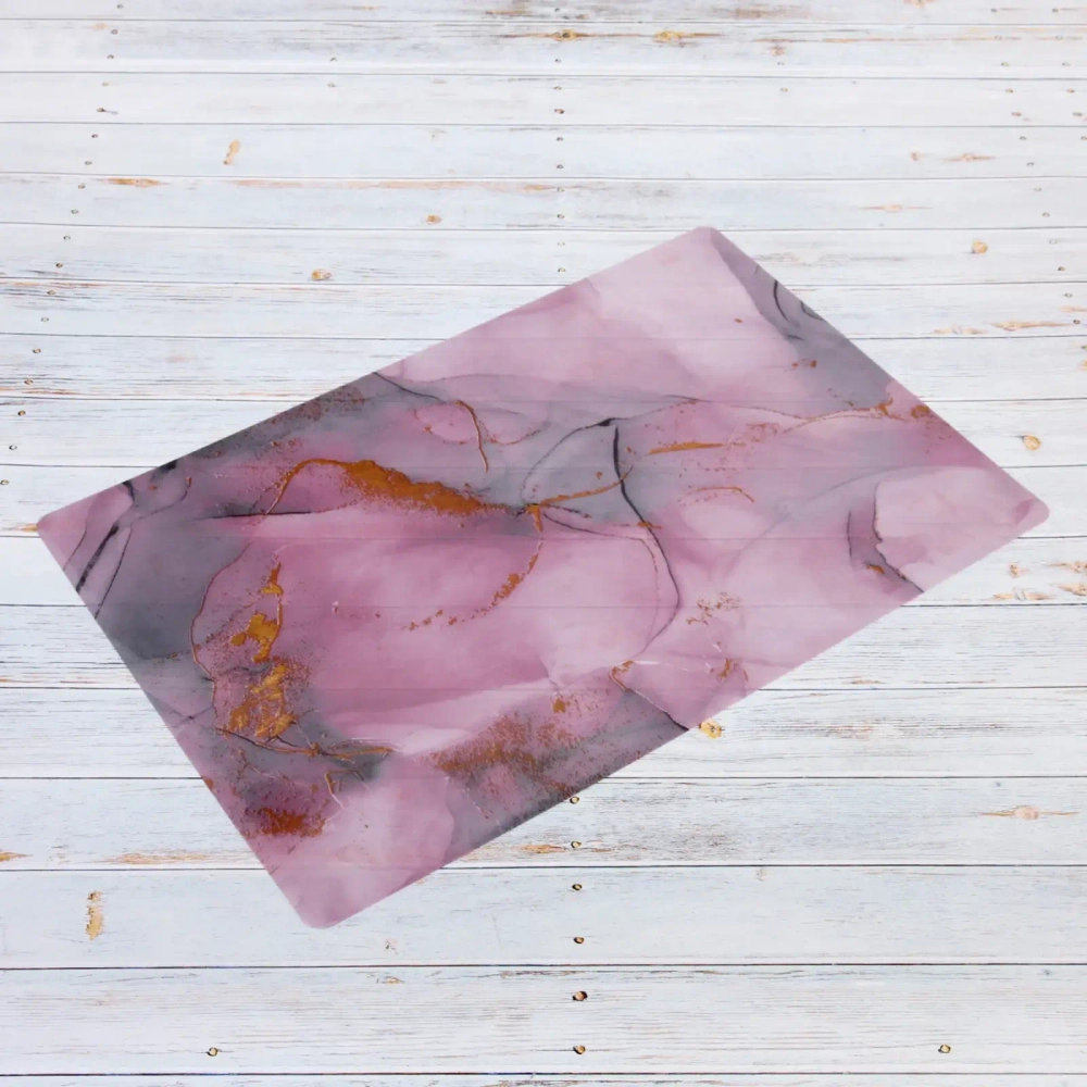 Салфетка на стол 30*45см универсальная «Мрамор» цветная