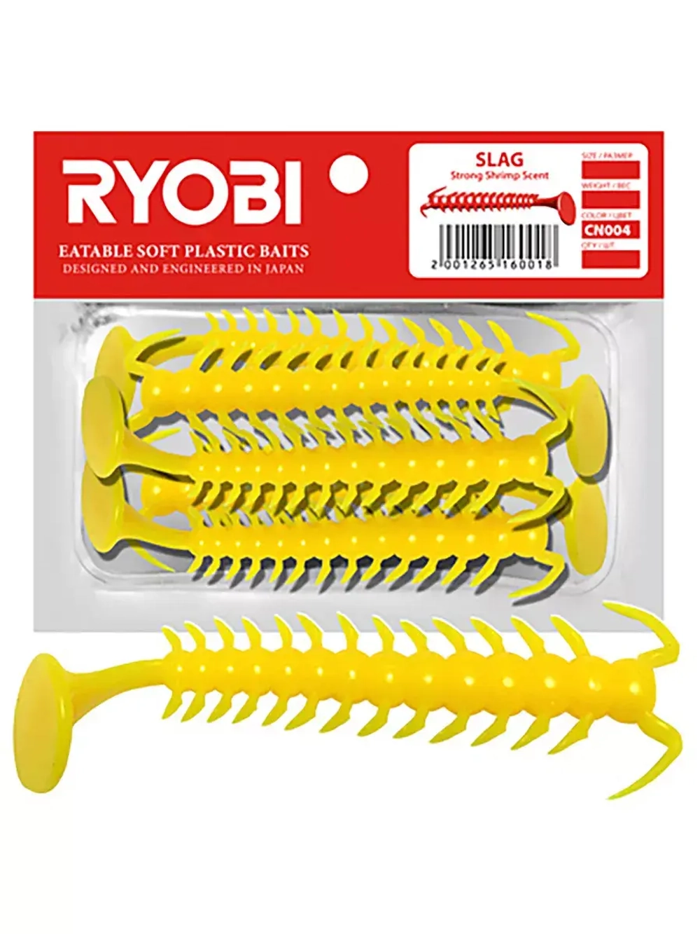 Мягкая приманка риппер SLAG (36mm), упк. 8 шт.