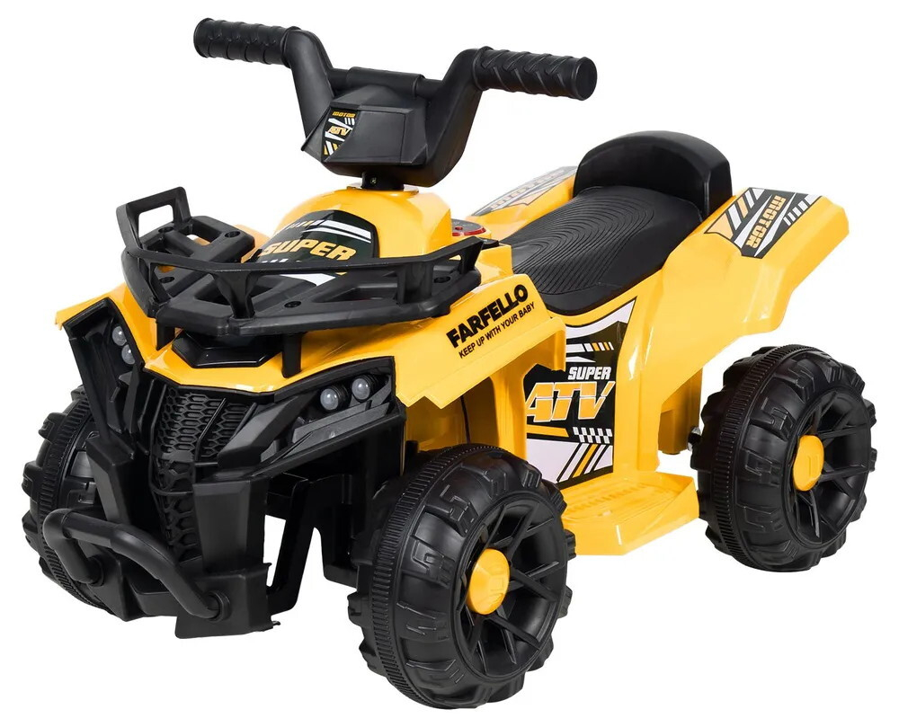 Детский электромобиль квадроцикл SR700 (Желтый SR700)