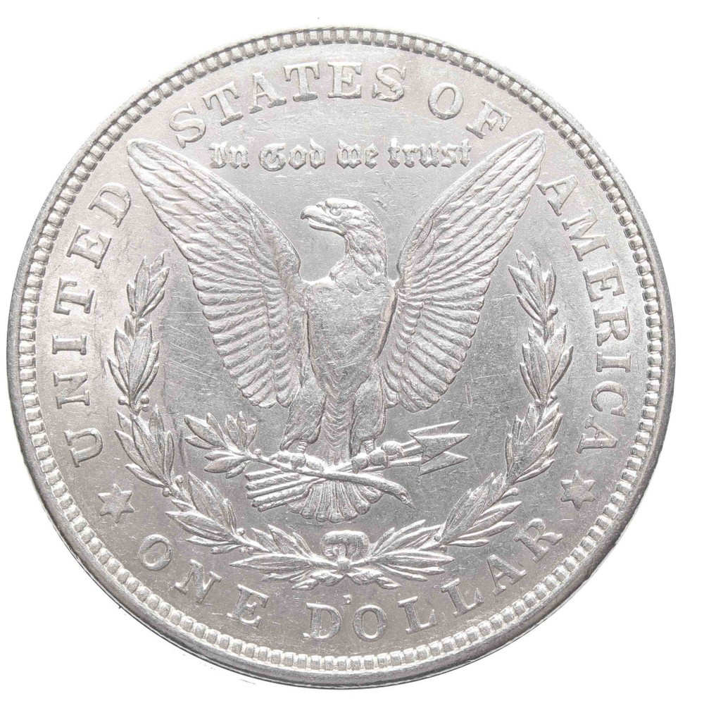 1 доллар 1921. (D) США (Морган) AU