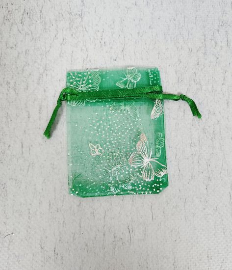 Мешок для подарков бирюза 20 шт