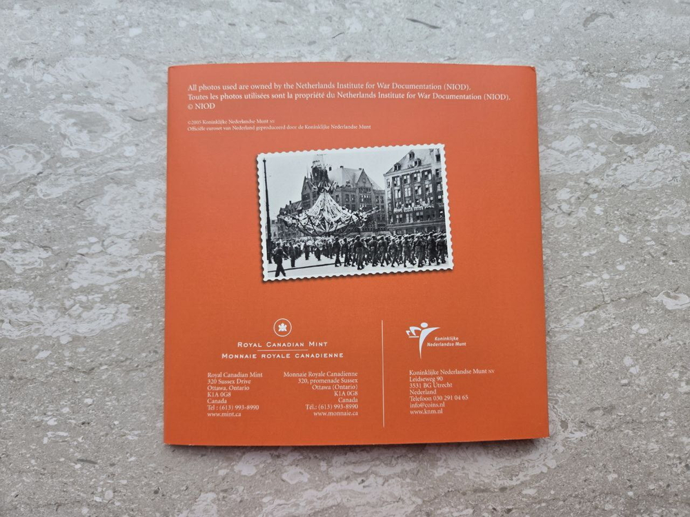 Netherlands 2013 BU Theme Set – 60 Years of Liberation: Netherlands-Canada