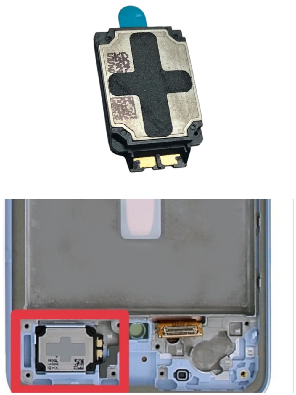 Samsung Galaxy A33 5G (SM-A336B)
- Динамик музыкальный (звонок нижней)