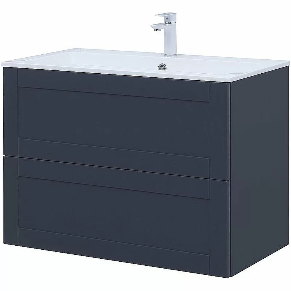 Тумба с раковиной Aquanet Терра 90 313246 маренго