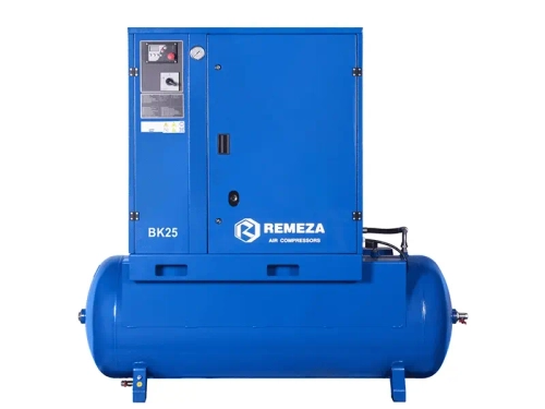 Винтовой компрессор Remeza ВК25-15-500ВС на ресивере 500л с частотником