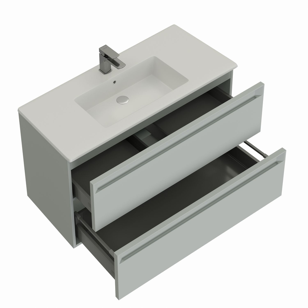 Тумба с раковиной Allen Brau Eclipse 2.0 60 см 1.E1001.PWM 2.0 папирус матовый