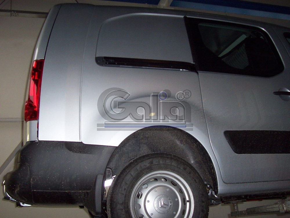 Фаркоп оцинкованный Galia C062С для Peugeot Partner II 2008-, Citroen Berlingo II 2008-(паспорт и сертификат в комплекте)(без электрики)