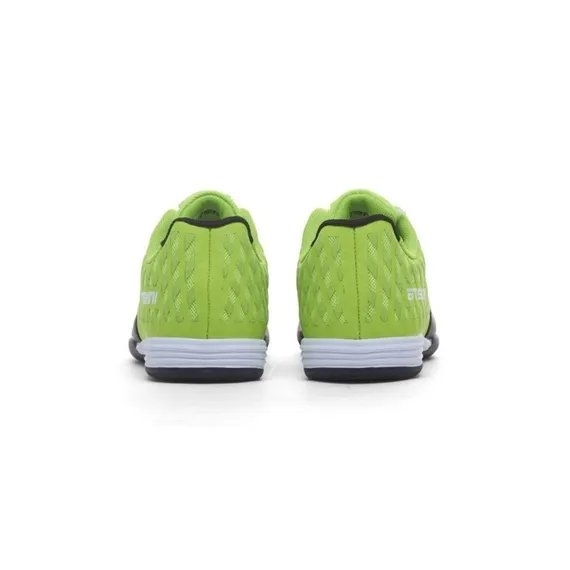 Бутсы футбольные Atemi SD700 INDOOR, синтетическая кожа, цвет салатово-чёрный, размер 44