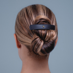 Balmain Hair Couture Заколка кожаная "Космический сапфир" Limited Edition Leather Barrette Cosmic Sapphire C4 25