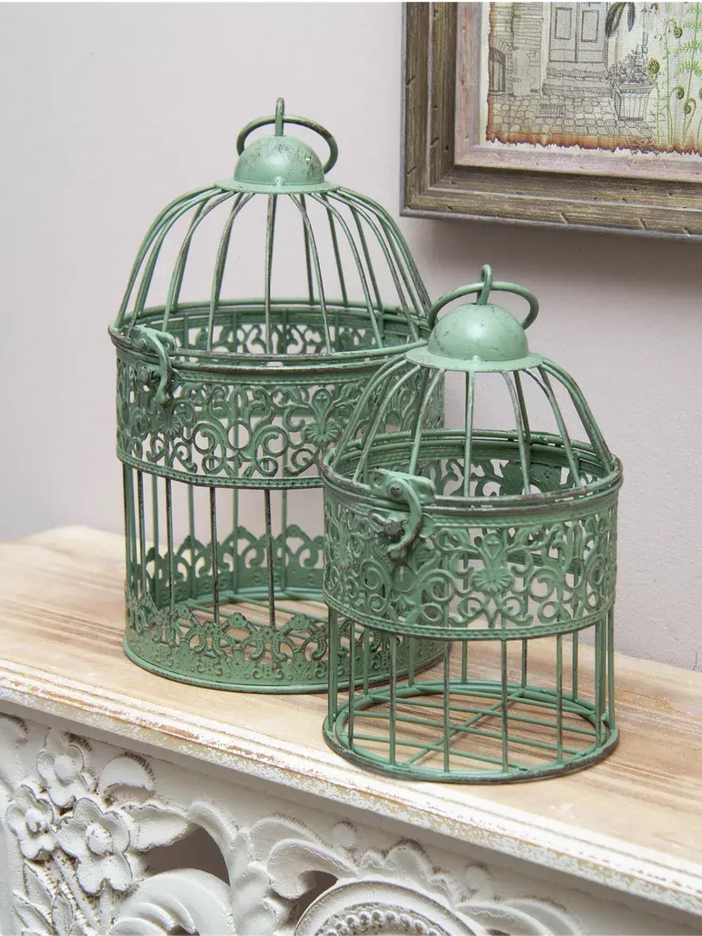 Клетка декоративная интерьерная 25*15 см