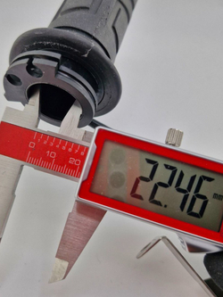 Ручки руля 22мм с подогревом на мотоцикл, мопед, квадроцикл