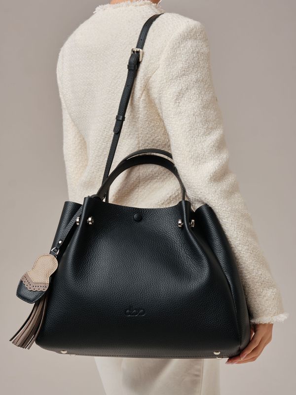 Кожаная сумка Vasilisa DBR 31210 черный