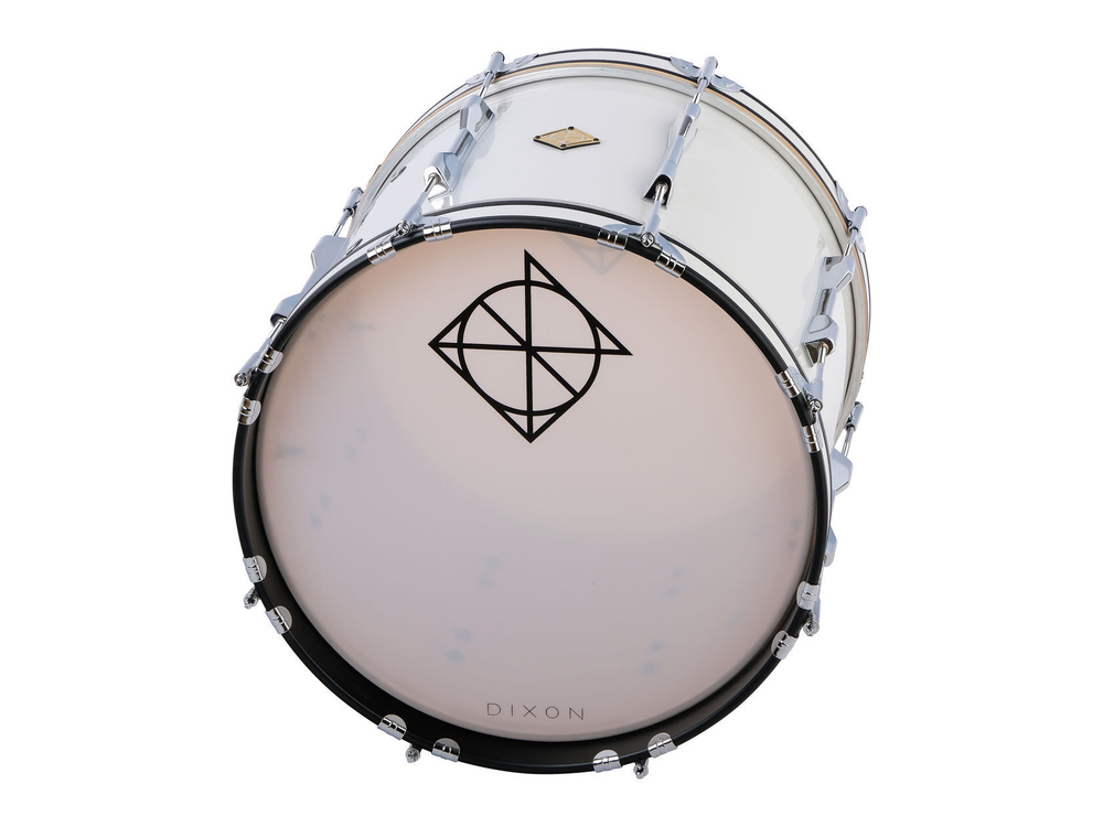 PMZCL4161-WT Маршевый бас-барабан, 16" х 14", Dixon
