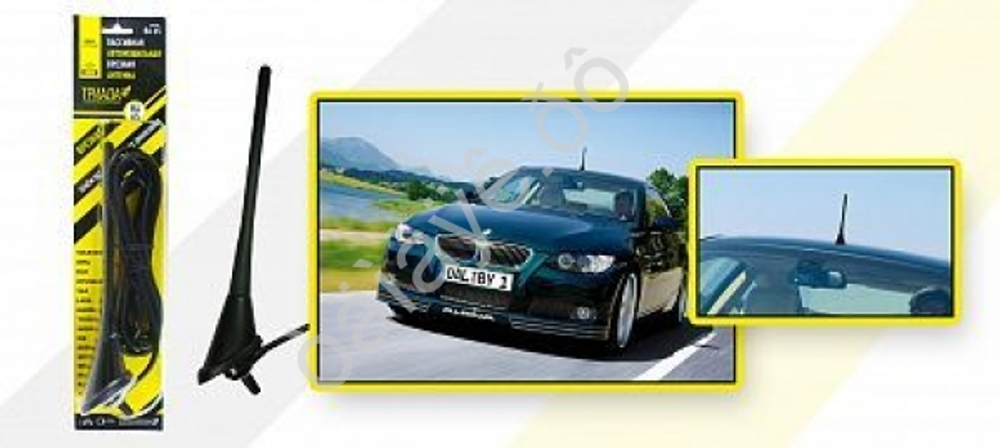 Антена  наружная Врезная Триада TR-65 наклонная пруток 20см #09612