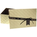 Коробка подарочная «Лучшие моменты» 23*16*9,8 см, Золото