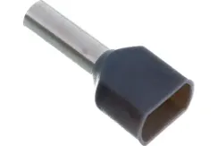 Наконечник Navigator Е2 4,0-12 втулочный изолированный серый (упаковка 50шт) 38577