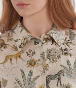 Льняная рубашка RIANI - бежевый(445760-4257)