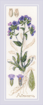 "Пульмонария"-1797 вышивка
