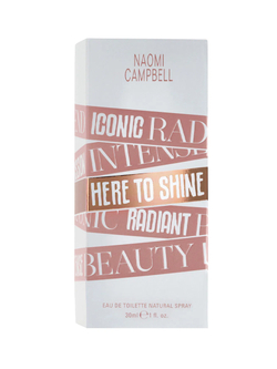 NAOMI CAMPBELL Here to Shine lady 30ml edt