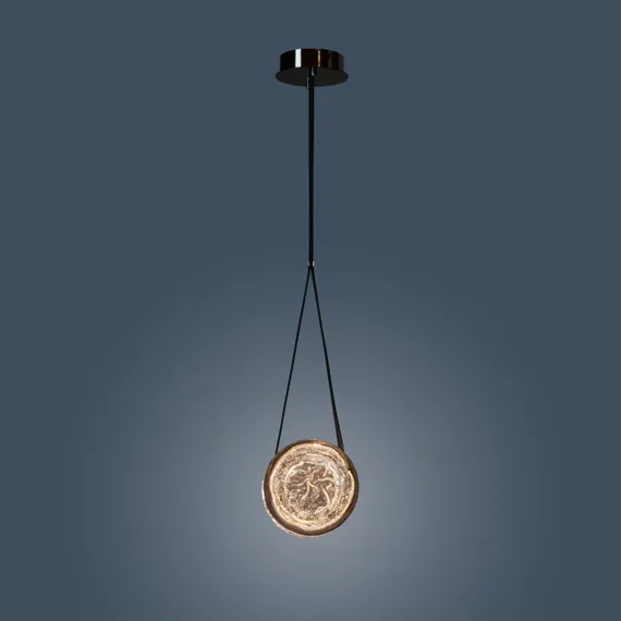 Подвесной светильник Galaxy Ø18 см, прозрачный, серый