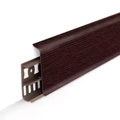 Deconika Напольный пластиковый плинтус Деконика Д85 351 Каштан (85х22х2200 мм)