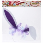 Ободок карнавальный «Милый зайка», цвета в ассортименте