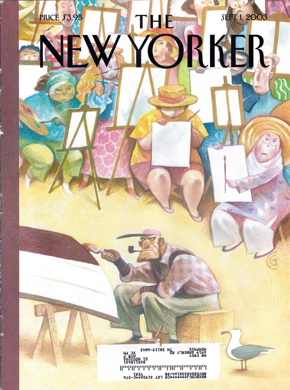 Журнал The New Yorker 01-09-2003, обложка