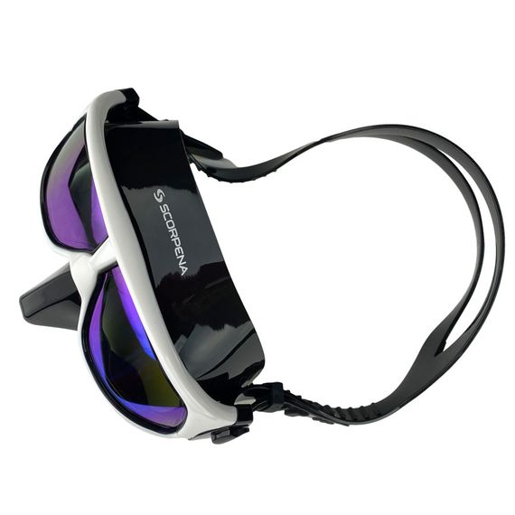 Маска с просветленными линзами Scorpena F2 черная